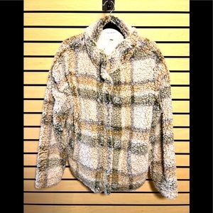 Thread & Supply …Cozy plaid shirt jacket